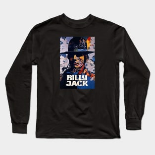 Billy Jack Collage Movie Poster Long Sleeve T-Shirt